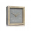 Thomas Kent Nordic Design Mantel Clock 5" Square Cement Grey 1