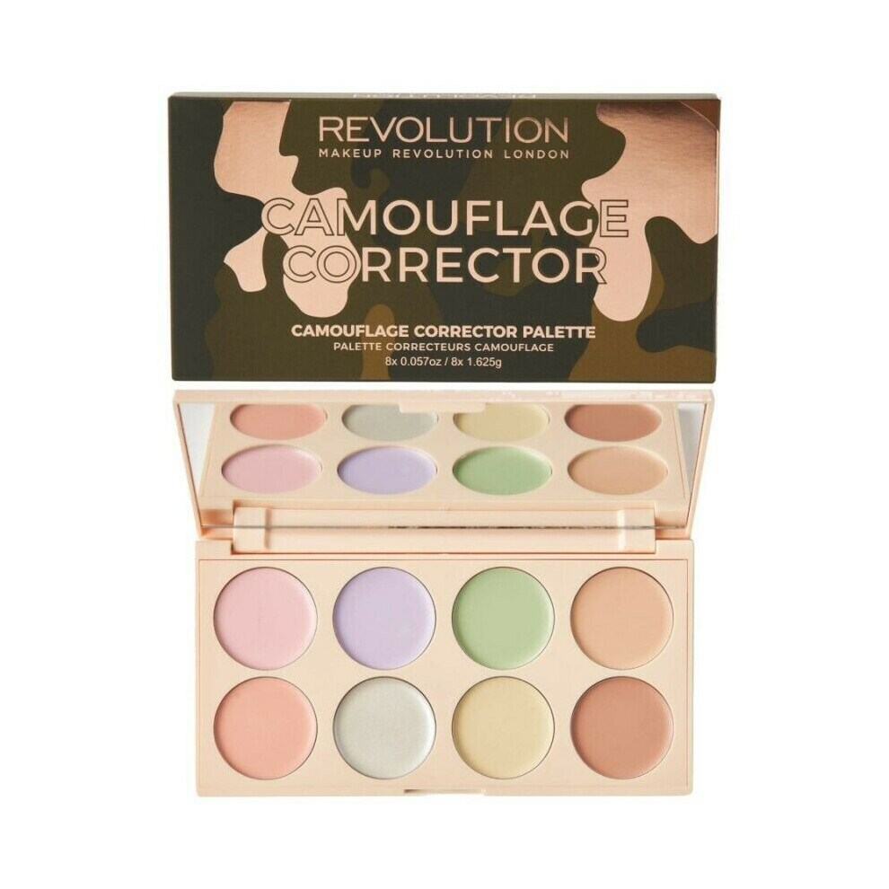 Makeup Revolution Camouflage Corrector Palette 8 Shades