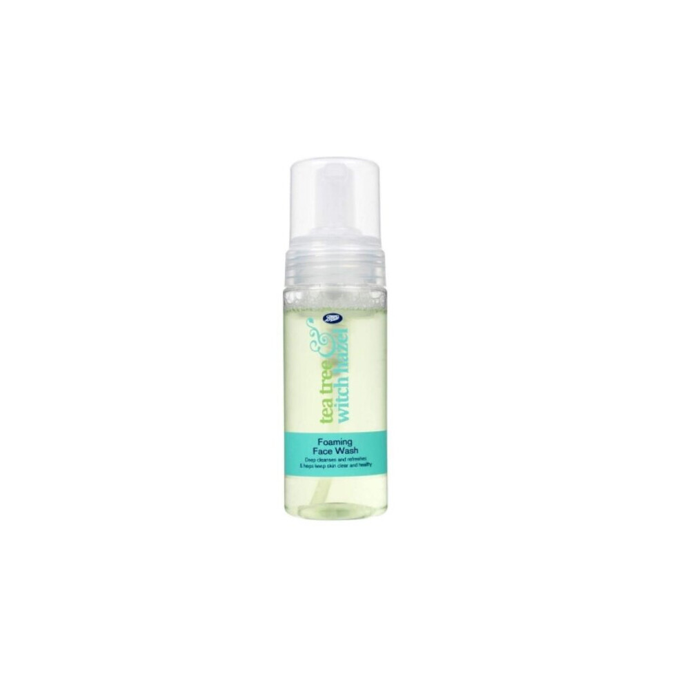 Boots Tea Tree and Witch Hazel Foaming Face Wash 150ml