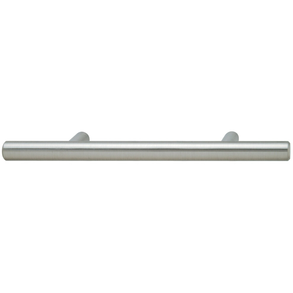 (128mm Whole Centre) T Bar Kitchen Cabinet Door Drawer Handle