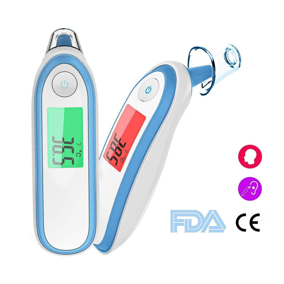 Sesamegate Ear And Forehead Thermometer - Dual Mode Infrared Digital Thermometer