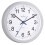 Acctim Acctim Bromham Silent Non Ticking Sweep Hand Clock in Silver 20cm 2