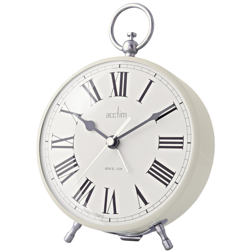 Acctim Caitlin Alarm Clock with Cream Case