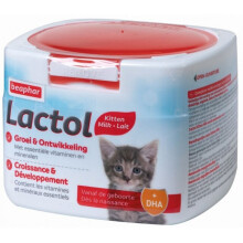 Beaphar Lactol Cat Milk 250g – Transparent, Nutritious Supplement for Kittens, Pregnant, Lactating or Sick Cats