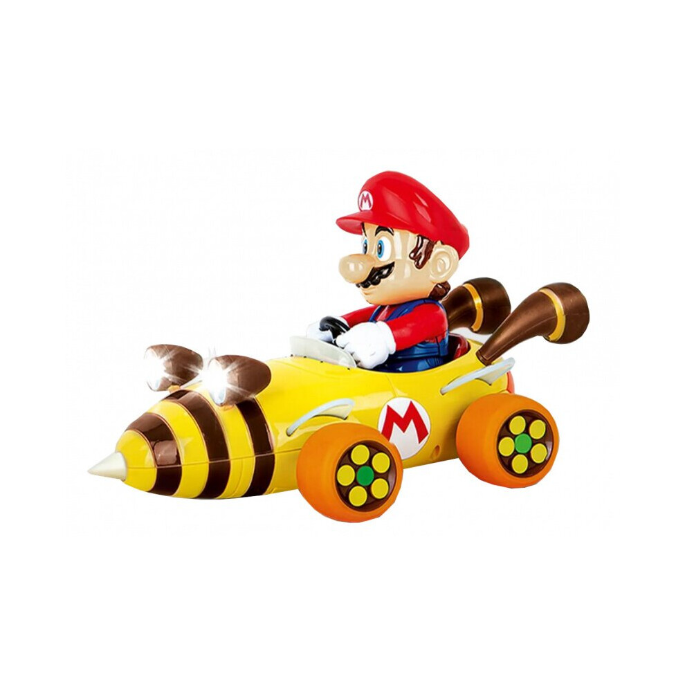 kart Mario Bumble RC 2,4GHz 25,5 cm yellow 12-piece