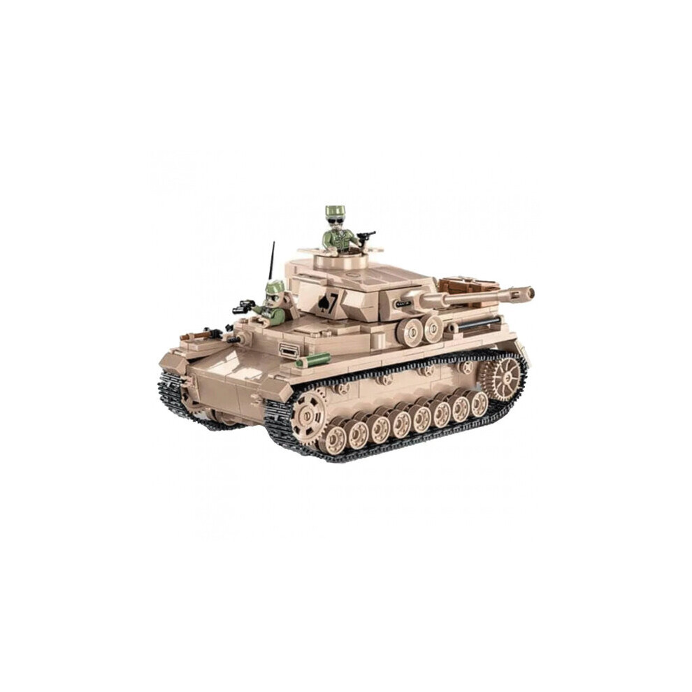 panzerkampf tank construction kit 21.5 x 10.5 cm beige 555 parts