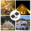 Solar Panel Powered Fan Mini Ventilator For Greenhouse Pet/Dog House 5