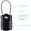 2 Pack Padlock Extra Long Shackle 3 Digit TSA Number Combination Lock 13