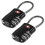 2 Pack Padlock Extra Long Shackle 3 Digit TSA Number Combination Lock 2