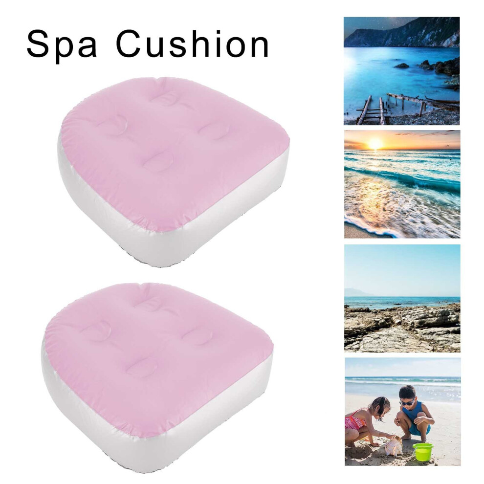 2* Inflatable Spa Seat Booster Spa Cushion Hot Tub