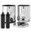 SPARES2GO Water Filter Element for BERKEY Purification System Cartridge Filters Black x 2 9