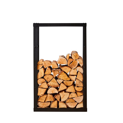 NEO Neo Wide Black Firewood Log Rack 1
