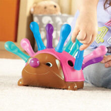 (Pink) Little Hedgehog Toy Baby Early Education Educational Training Toys