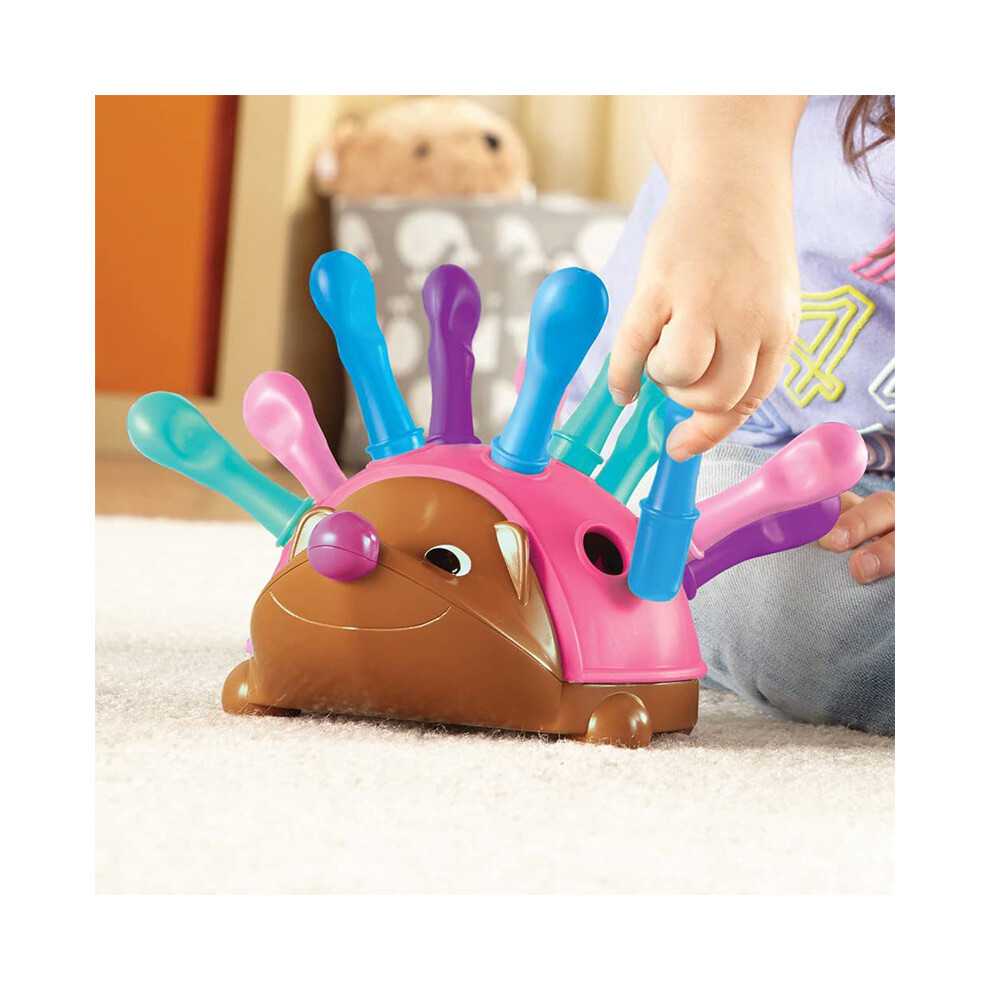 (Pink) Little Hedgehog Toy Baby Early Education Educational Training Toys