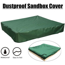 150 x 150cm Waterproof Sandpit Cover Wear-resistant with Carrying Bag
