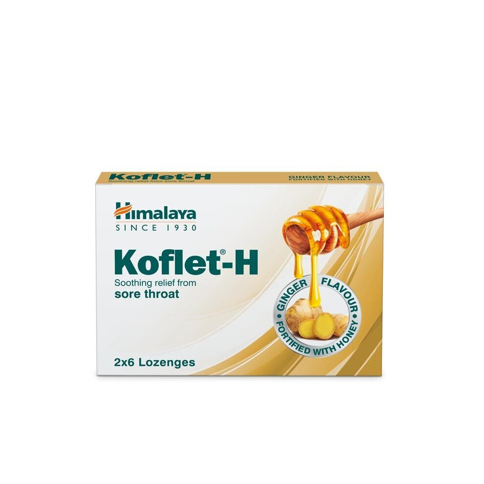Himalaya Koflet H Lozenges Ginger 6's
