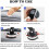 360° Rotatable In Car Suction Phone Holder Dashboard Windscreen Mount 10