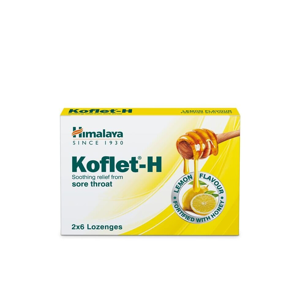 Himalaya Koflet H Lozenges Lemon 6's