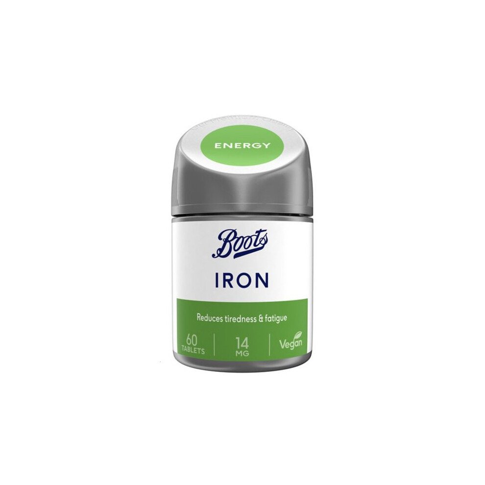 Boots Iron 14Mg 60 Tablets