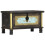 VidaXL vidaXL Solid Mango Wood Storage Chest Black 80x40x45cm Storage Cabinets Trunks 2