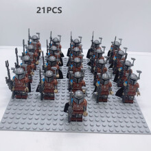 (Style #01) 21Pcs Star Wars: Bounty Hunterse Building Block Minifigures Toys Best Action Figures Gift Fit Lego