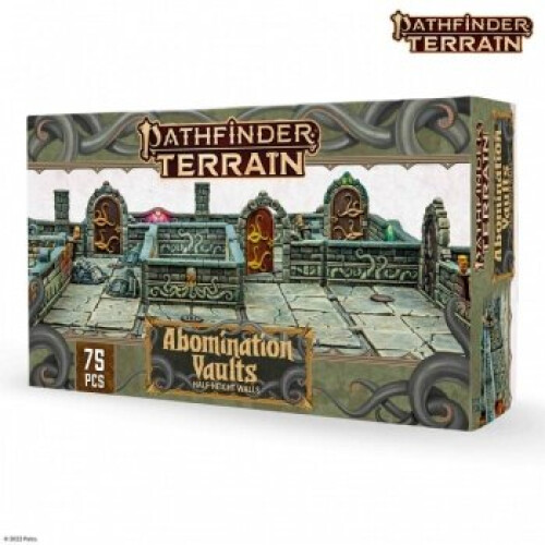 Archon Studio Pathfinder Terrain: Abomination Vaults Half-Height walls - Board Game