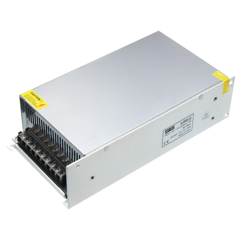 New Ac110v/Ac220v To Dc 12V 800W Transformer Adapter Switch Power Supply Driver 623414394529
