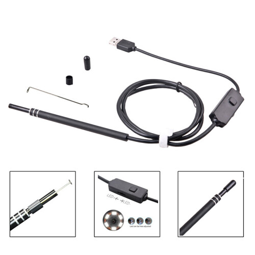 New 5.5MM Lens WiFi Wireless USB Camera Borescope Visual for Android IOS PC 1