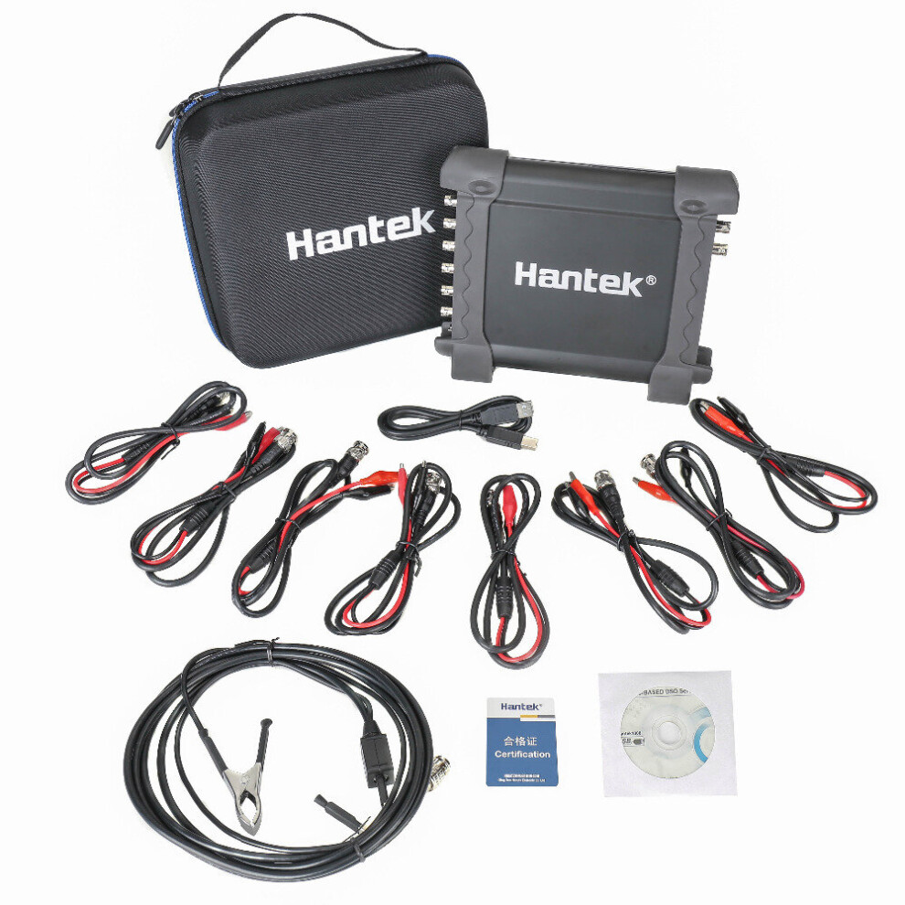New Hantek 1008C 8 Channels Programmable Generator Automotive Oscilloscope Digital Multime Pc Storage 623414399722