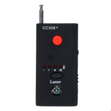 New CC308 Wireless Signal Metal Detector Multi Function Camera Bug GSM Alarm System WiFi GPS Laser 1MHz-6.5GHz Range Adjustable Sensitivity