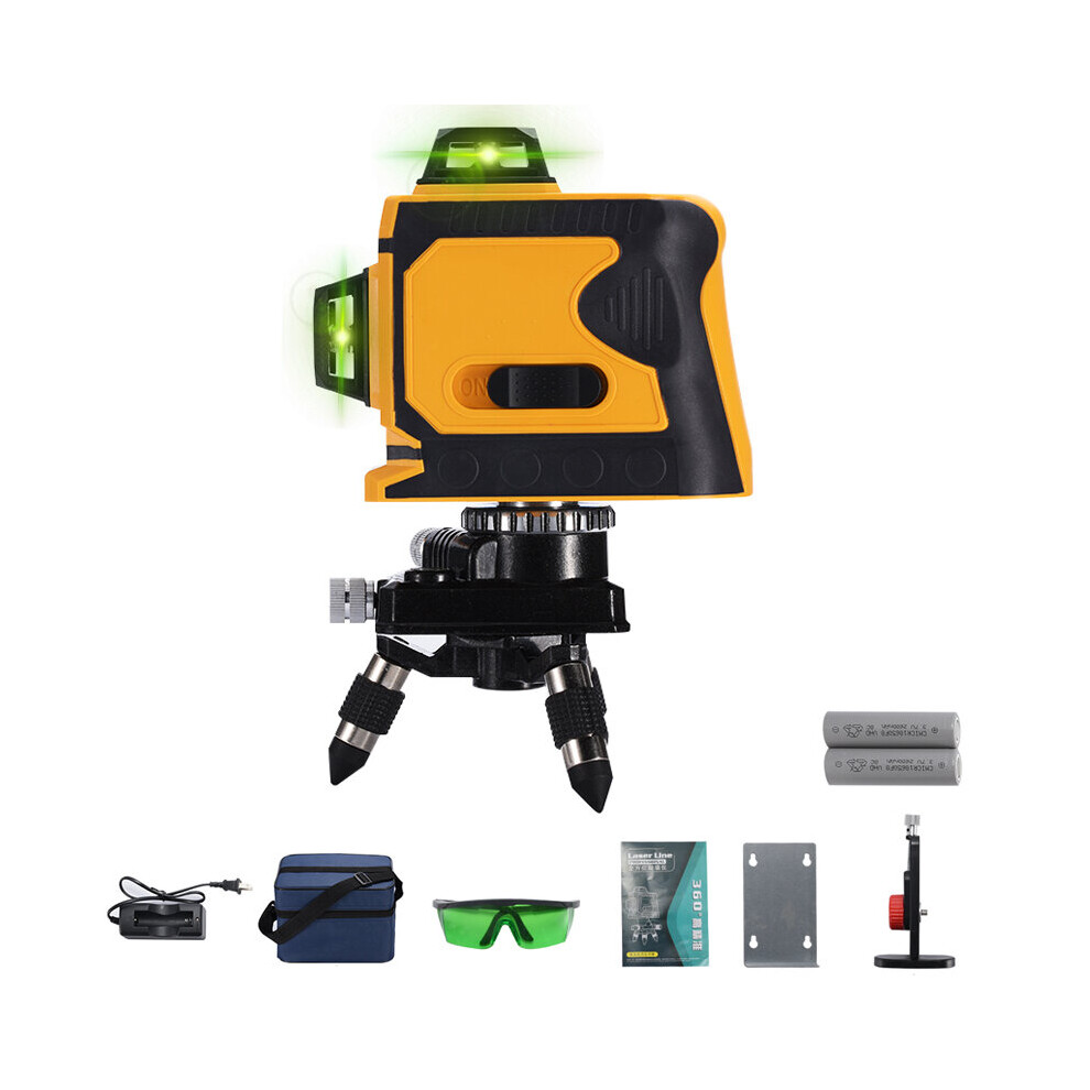 New 532Nm12 Lines Laser Level Green Self Leveling 360 Rotary Cross Measuring Tool 729601516870