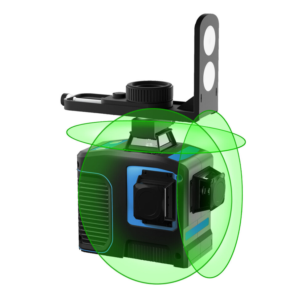 New 12 Lines 3D Green Beam Self-Leveling Laser Level 3X360 Cross Line Three-Plane Leveling And Alignment Laser Level 729601516924