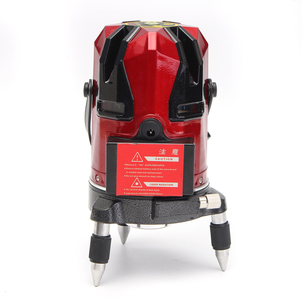 New Red Automatic Self Leveling 8 Lines Laser Level Measure 729601516931
