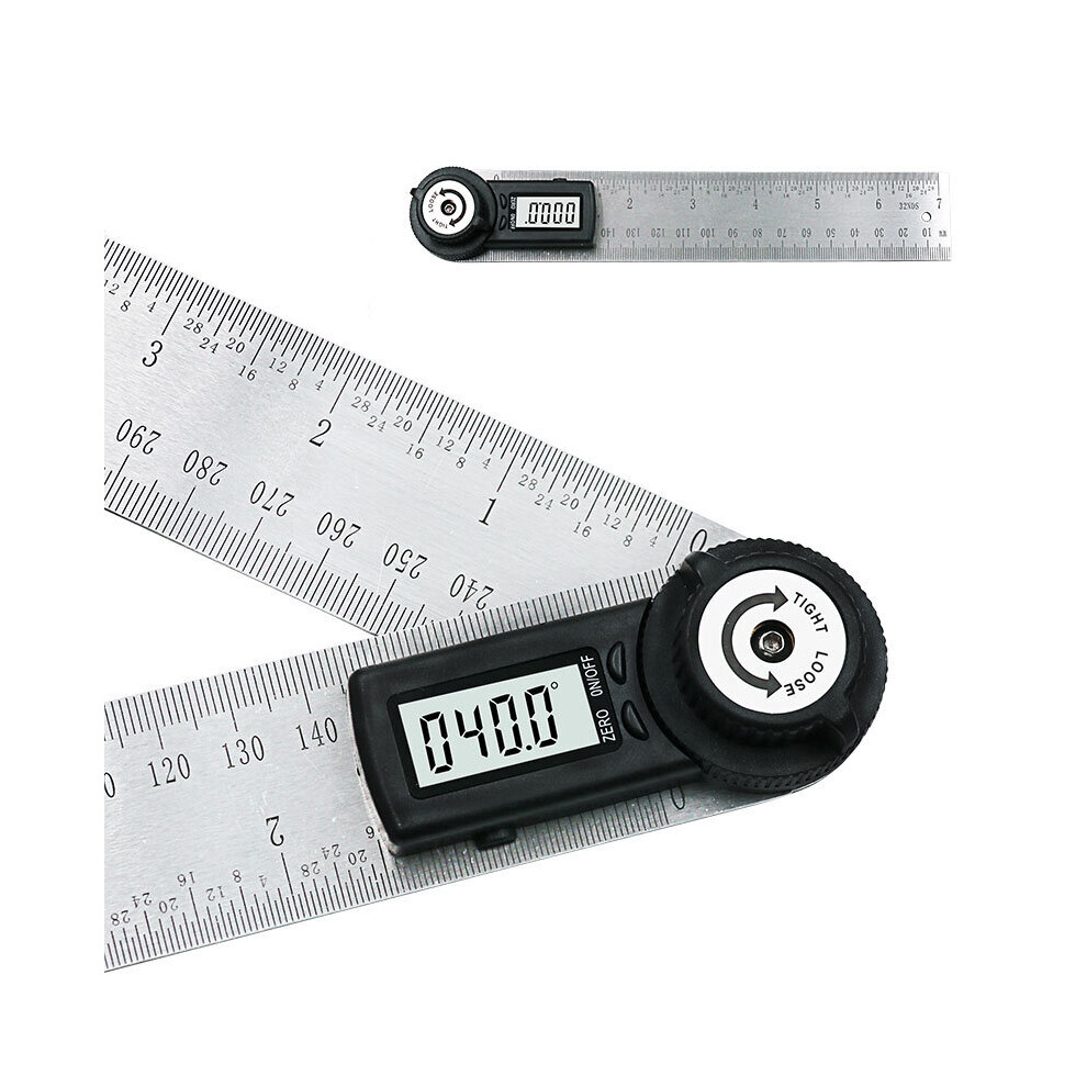 New 200Mm 360 Digital Display Protractor Angle Finder Ruler Inclinometer Goniometer Level Measuring Tool Electronic Angle Gauge 729601518058