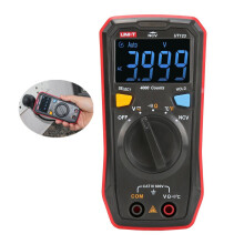 New UNI-T UT123 3999 Counts Residential Multimeter HD ENTB Color Screen AC/DC Current and Voltage Test Resistance+Continuty+NVC+C/F Test Fu