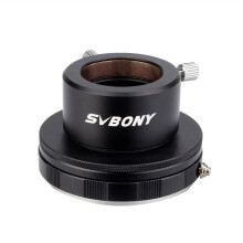 New SVBONY SV149 DSLR Cameras Lens to 1.25 Eyepiece Adapter for Photography or Guiding"