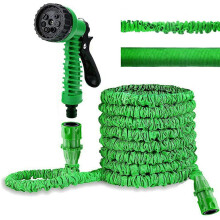 (Green, 100FT) 150FT Heavy Duty Expandable Garden & Carwash Magic Hose Pipe Spray Gun