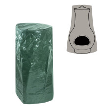 Greenbay Patio Funiture Cover Outdoor Chimenea Covers Polyethylene Garden Heater Rain Sun UV Protector (Height:102cm)