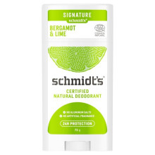 Schmidt's, Deodorant natural, Bergamotă și Lime, 2.65 oz (75 g)