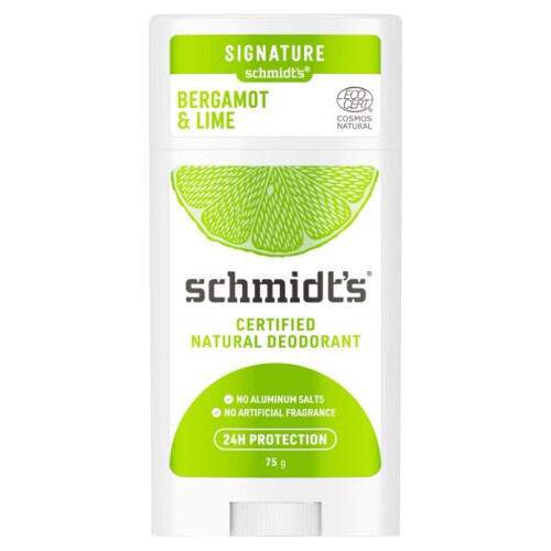 Schmidt's, Φυσική Αντλία, Bergamot & Lime, 2.65 oz (75 g)