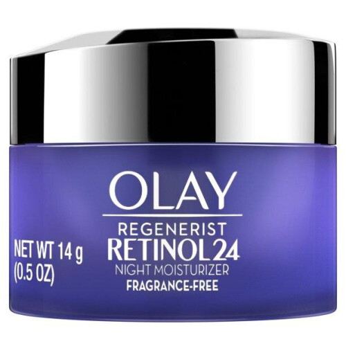 Olay Olay Regenerist Retinol 24 Night Face Moisturizer, Mini Size, 0.5 oz