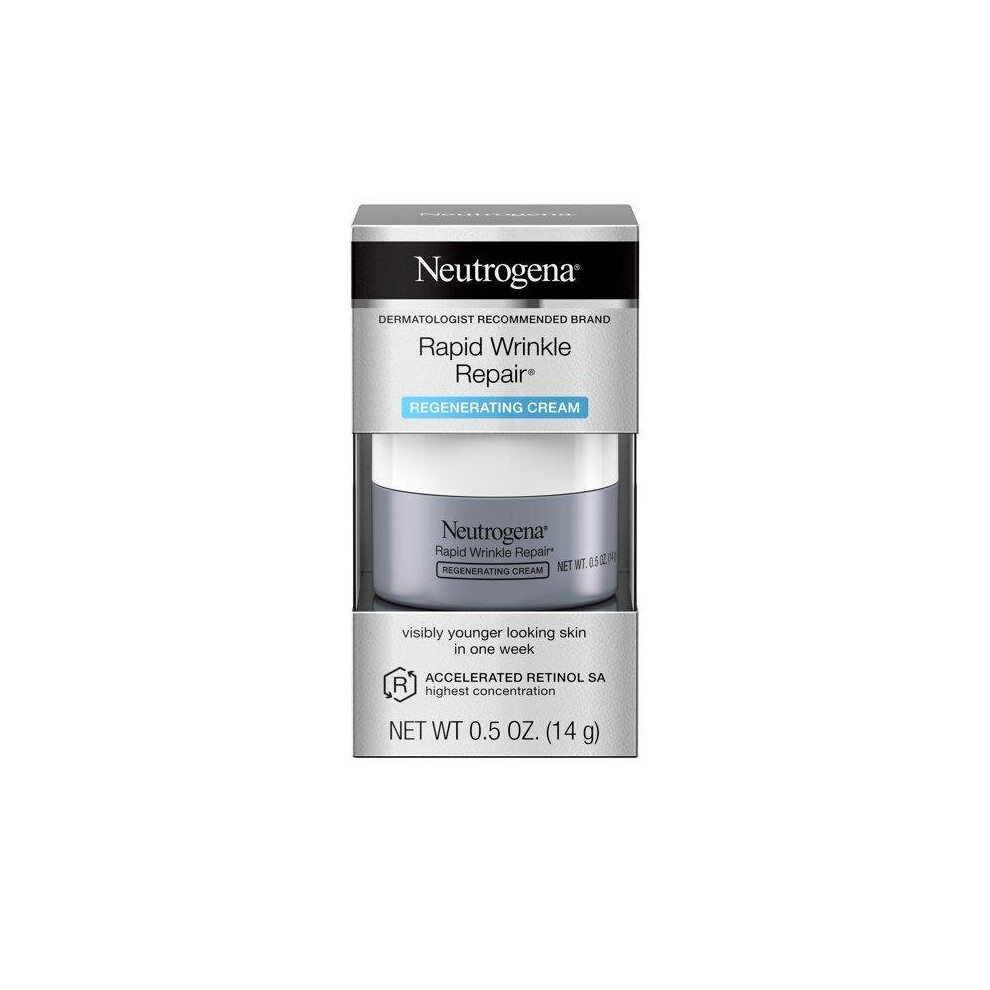 Neutrogena Rapid Wrinkle Repair with Retinol Anti-Wrinkle Face & Neck Cream, 0.5 oz