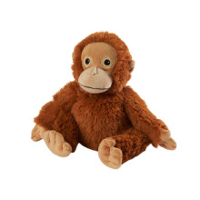 (Orangutan) Warmies Microwavable MINI Plush Toy Wheat Filled Lavender Scent Hot/Cold Therapy