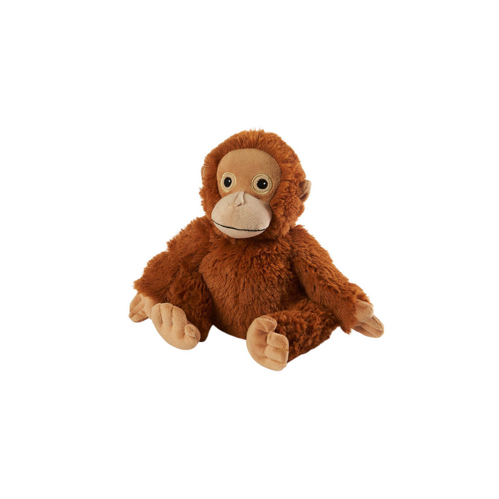 Warmies (Orangutan) Microwavable Mini Plush Toy Wheat Filled Lavender Scent Hot/Cold Therapy