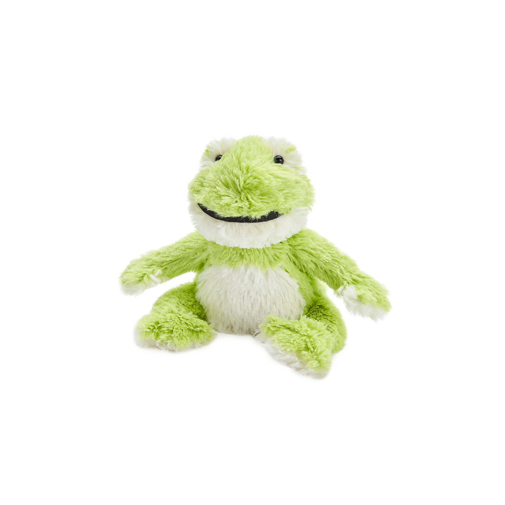 Warmies (Frog) Microwavable Mini Plush Toy Wheat Filled Lavender Scent Hot/Cold Therapy