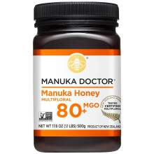 Manuka Doctor, Monofloral Manuka Honey, MGO 80+, 17.6 oz (500 g)