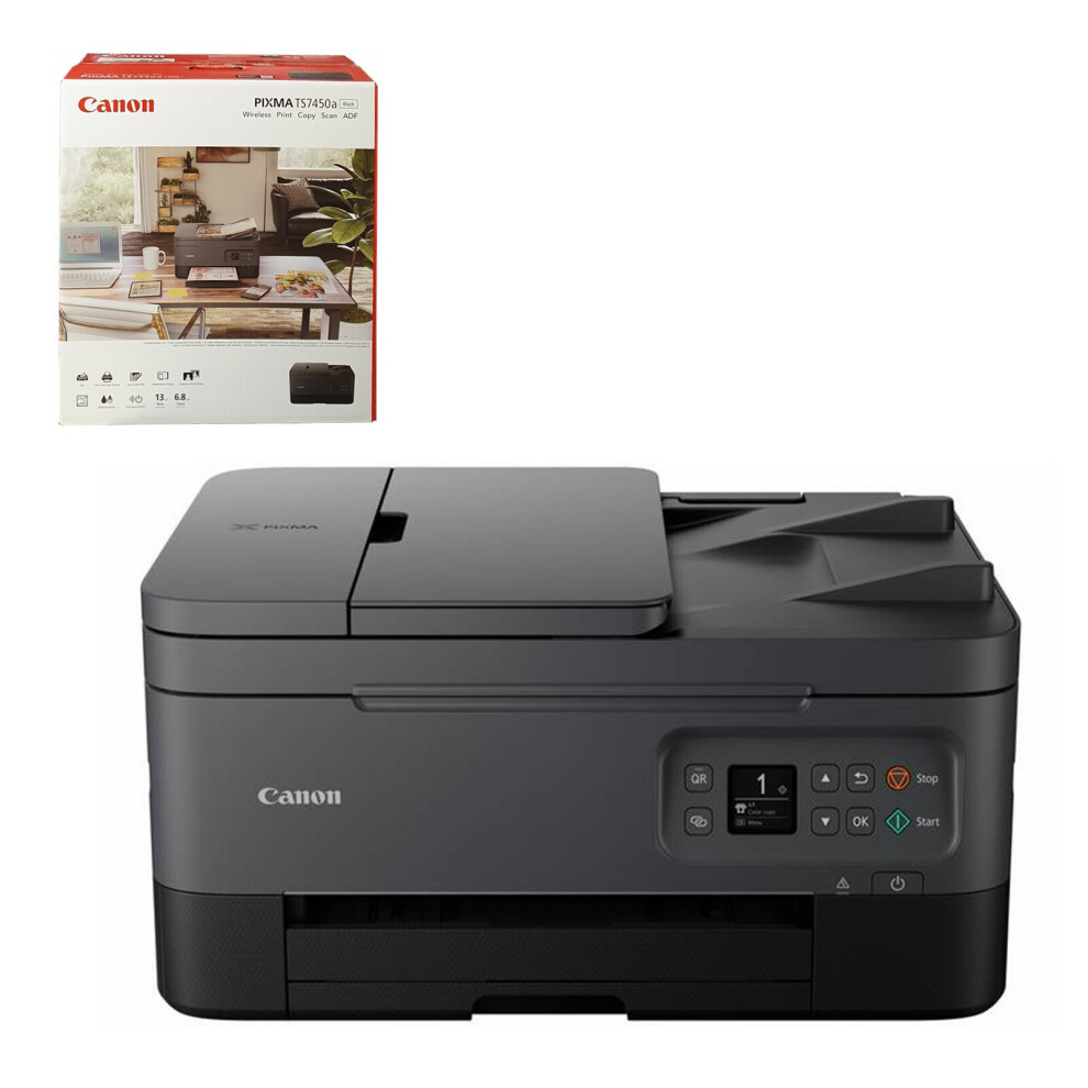 Canon PIXMA TS7450a All-in-One Wireless Inkjet Printer With Inks