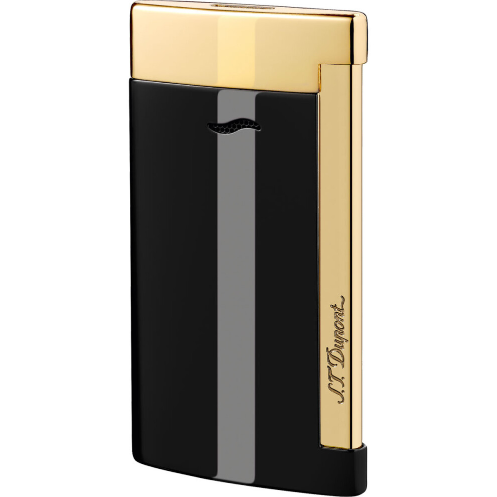 S.t. Dupont Slim 7 Lighter (Black/Gold)