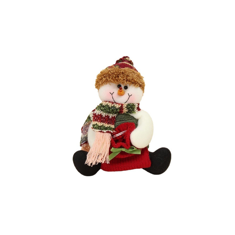 () Christmas Decoration Santa Snowman Elk Pattern Pedant Ornament Gift