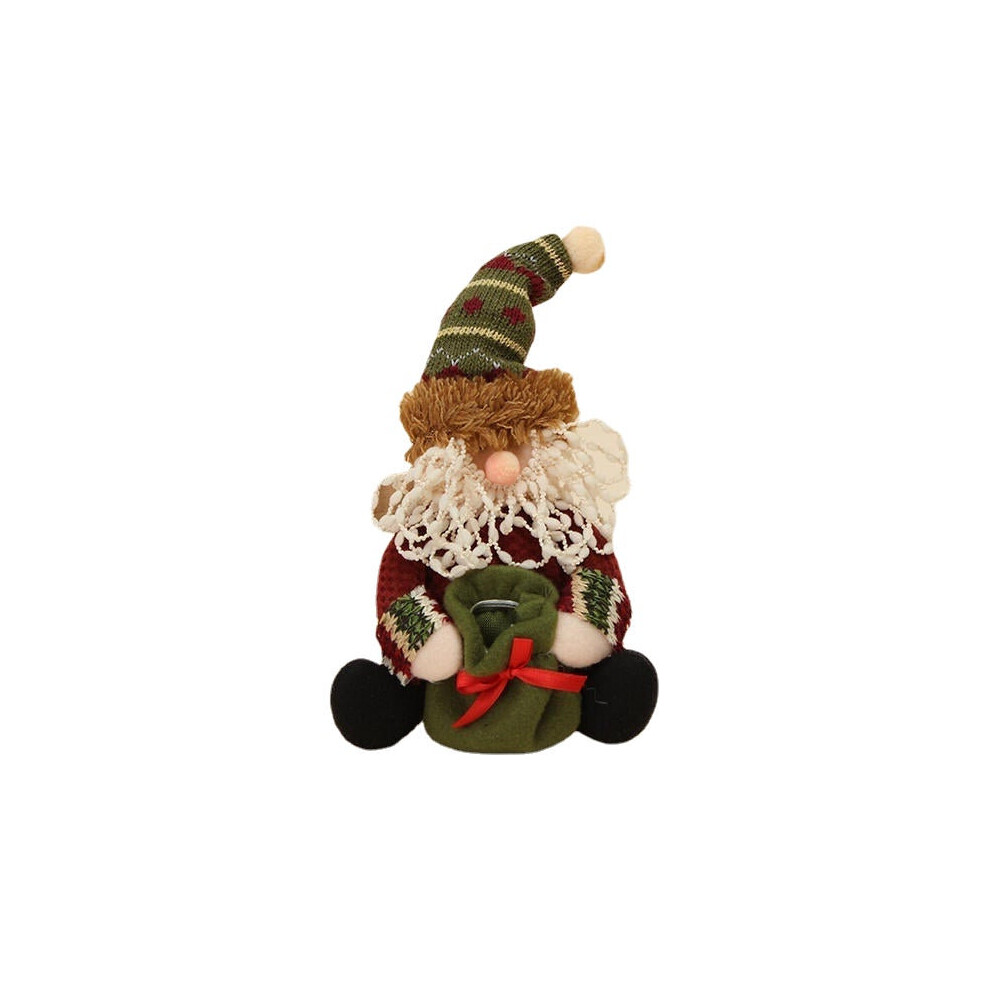 () Christmas Decoration Santa Snowman Elk Pattern Pedant Ornament Gift